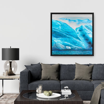 «Icebergs» sur toile