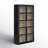 Linville Falls Shou Sugi Ban Curio Cabinet