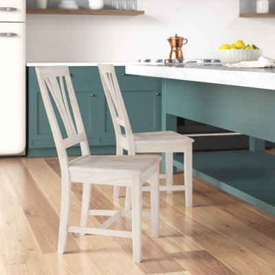 Maner 18'' H Solid Wood Side Chair