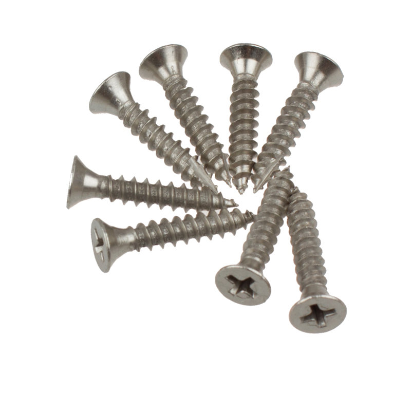 Charnières de porte à 12 charnières H 4 po x l 4 po, Nickel satiné
