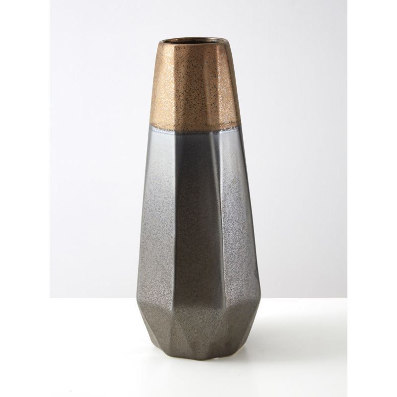 Cabragh Ceramic Table Vase, 44cm H x 18cm W x 18cm D