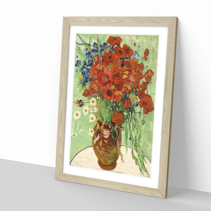 Vincent Van Gogh - Single Picture Frame Painting, Oak