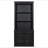 83.4"Tall Bookshelf with LED Lighting, Modern Bookcase with 2 Glass Doors and 1 Drawer,Storage Bookcase with Open Shelves for Living Room,Home Office-377433789