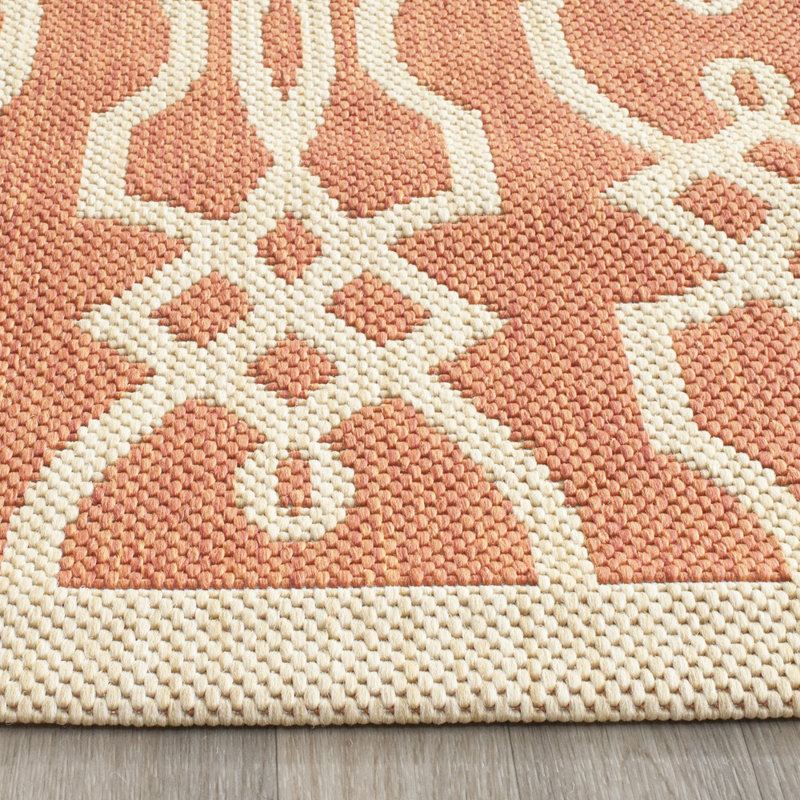 Tapis géométrique Jamon Martha Stewart Performance, Tapis de couloir 2 pi 7 po x 8 pi 2 po