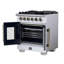 Capriasca 30  French Door Gas Range-116680786