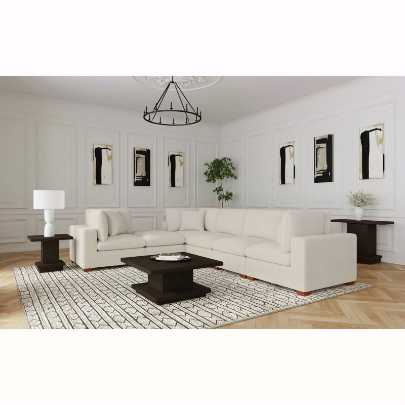 Canapé modulaire 6 pièces Ridgemont Ivory