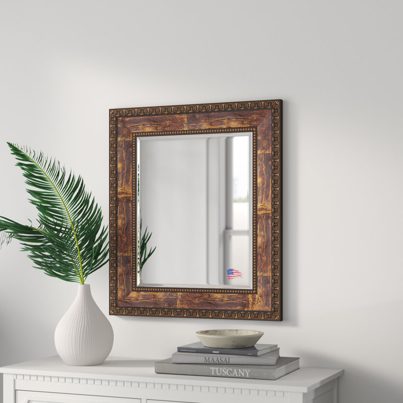 Miroir d'appoint traditionnel Sven, H 37,5 po x l 33,5 po