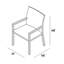Marfik Outdoor Dining Armchair-927647302