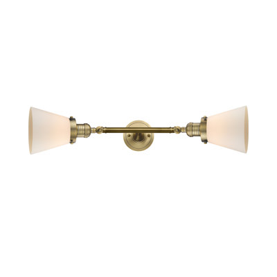 Cone 2 Light Tiltable Bath Vanity Light