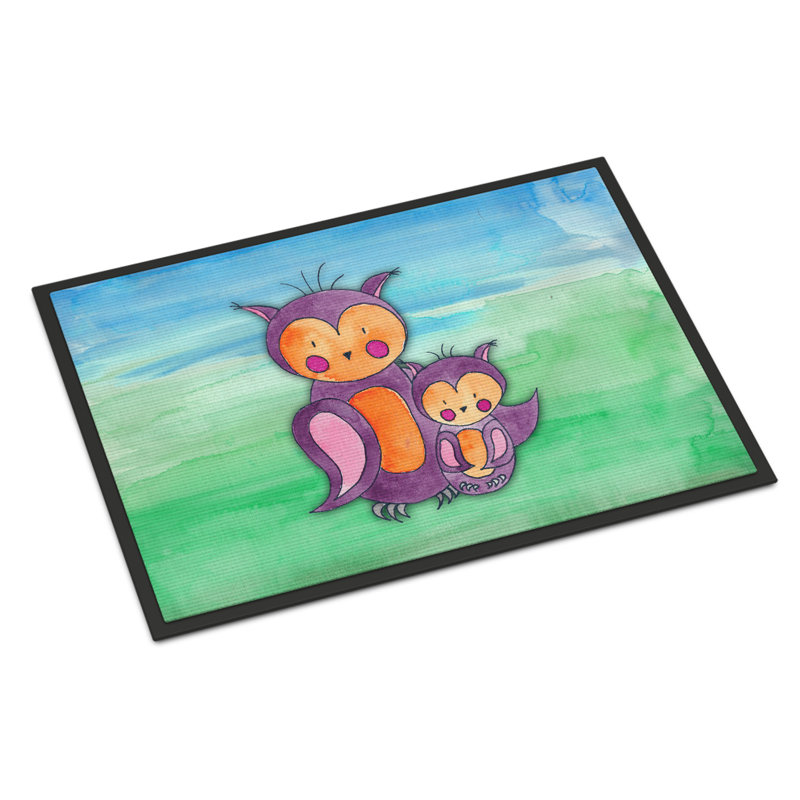 Alexio Non-Slip Outdoor Doormat, 0.25" H x 27" W x 18" D