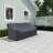 Brunswick 79" Wide Outdoor Teak Patio Daybed Cover