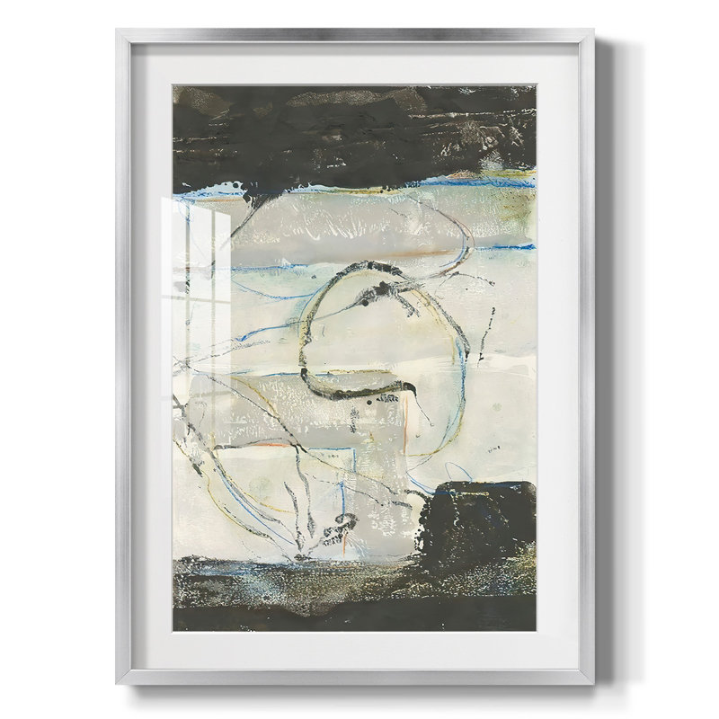 Continuing Energy I -Framed Print, 28.5" H x 20.5" W, Silver