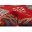 Tapis rouge nouvel âge en laine 8 pi 4 po x 11 pi 10 po Zafar