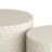 Nesting Coffee Table Set with Honeycomb Design-102285142