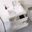 Armoire de meuble-lavabo avec lavabo et tiroirs doubles-1487398744