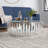 Rush Glass Top Coffee Table
