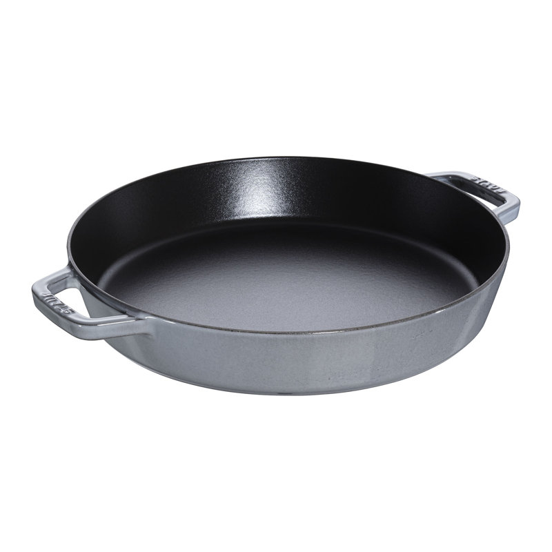 Poêle en fonte antiadhésive 13 po Staub, Gris graphite