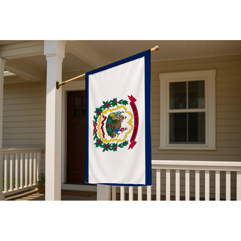 Drapeau de l'État de Virginie-Occidentale — Drapeau extérieur