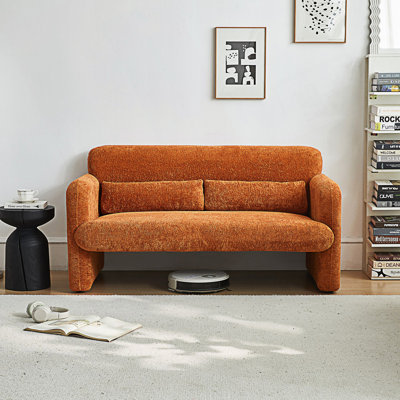 Causeuse moderne avec coussin de soutien