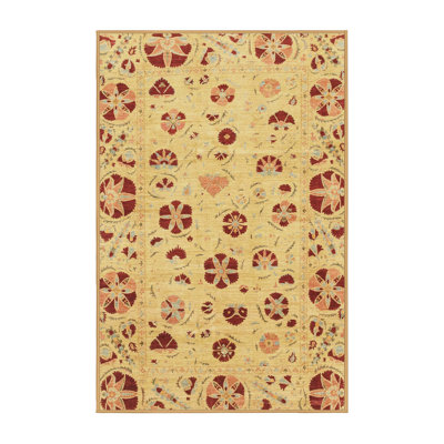 Tapis décoratif multicolore à motif abstrait