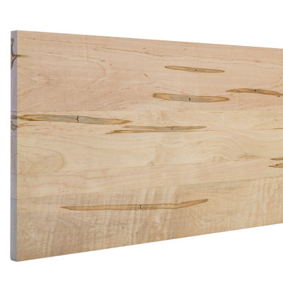1 In. D X 16 In. W X 36 In. L Unfinished Ambrosia Maple Edge Glued Hobby Board