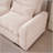 114.5"Modern Modular L Shaped Chenille Sofa Couch Reversible Ottoman-405571967