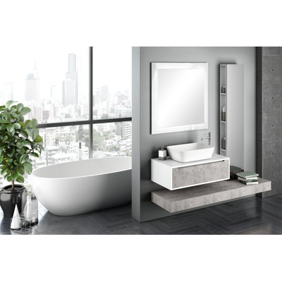 Yatts 1650 mm Single Vanity with Vessel Basin