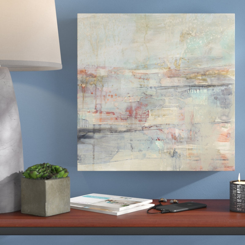 Soft Scape II - Wrapped Canvas Painting, 122cm H x 122cm W x 4cm D