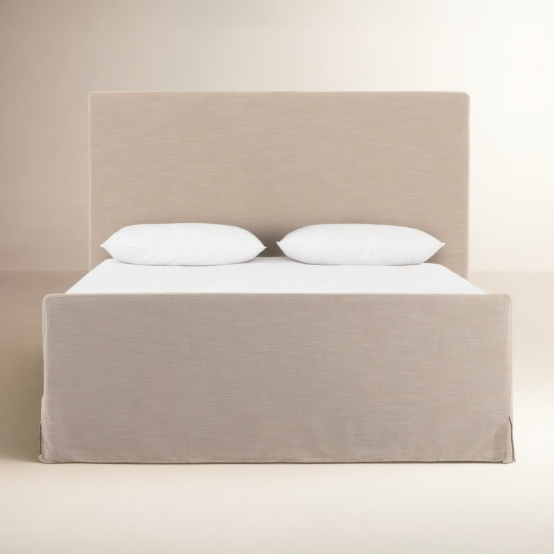 Daphne Slipcover Bed-Savoy Coffee-King, King, Savoy Coffee