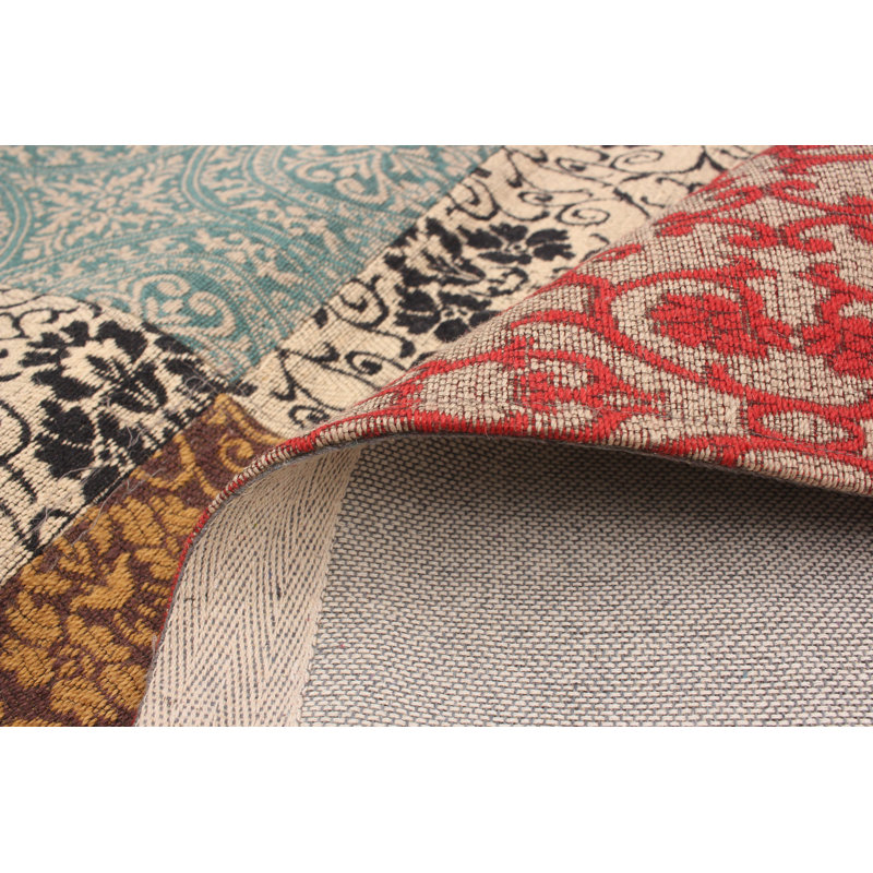 Theron Chenille Geometric Indoor Rug