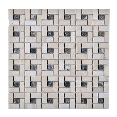 Carrelage mosaïque mur et plancher en pierre d'ingénierie
