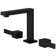 Widespread Single-handle Bathroom Faucet with Drain Assembly