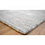 Tapis de zone en laine 5 pi x 8 pi à main one-of-kind noué la