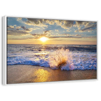 Sunset Over Beach