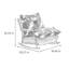 Chaise berçante de qualité