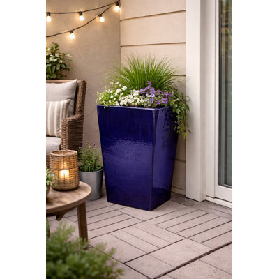 Grand carré 20 po - Bleu cobalt
