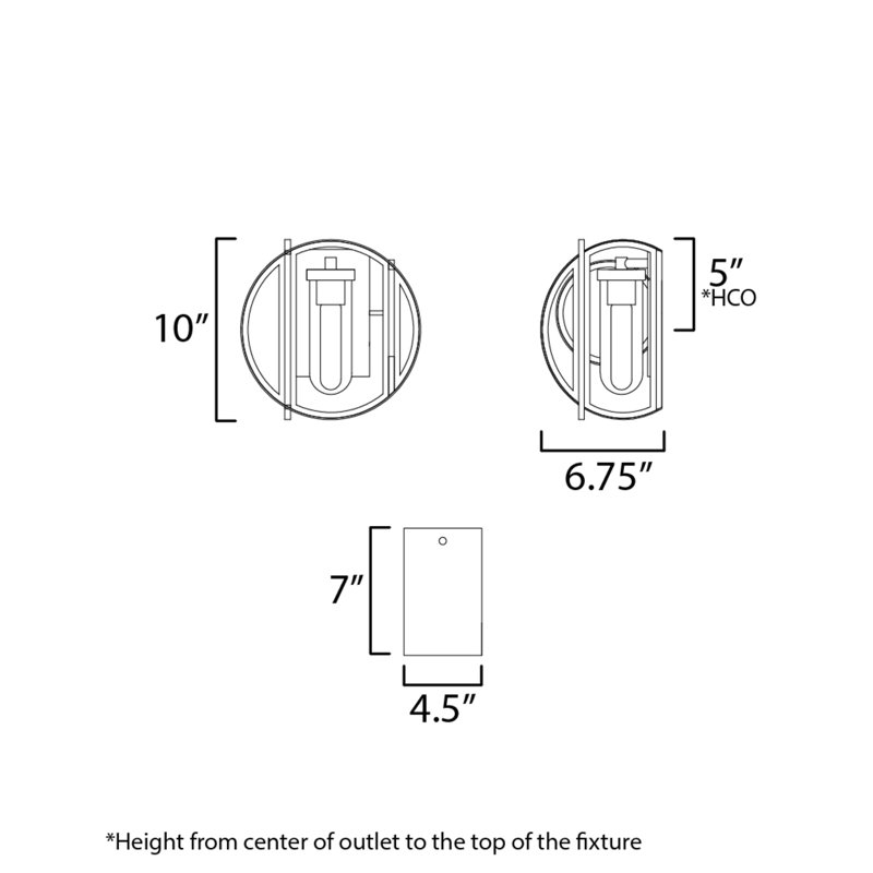Crux 1 - Light Outdoor Sconce
