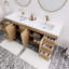 Ensemble de meuble-lavabo double 72 po Spring-90692641