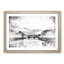 Ponte Vecchio Bridge In Florence Italy - Single Picture Frame Painting on MDF-56758538-56758534