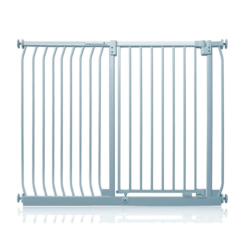 Elite Pressure Safety Gate, Matt Grey, 105cm H x 143cm W x 2.3cm D