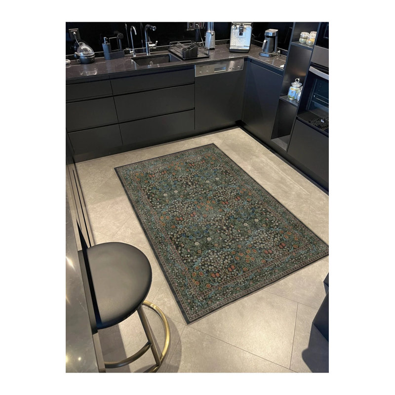 Tapis tissé Botanical Modern, Rectangle 2 pi 4 po x 4 pi
