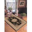 Tapis noir/beige en laine oakland Cirro-4207356