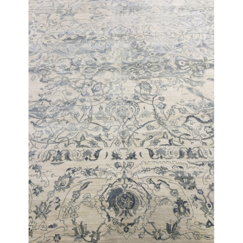 Amour Hand Knotted Area Rug, Rectangle 8' x 10'