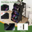 Commode 4 tiroirs pour la chambre à coucher Cosmic Scène vive Planètes colorées Nébuleuse Galactique Petite grande commode à vêtements pour organisateurs de placard avec commode