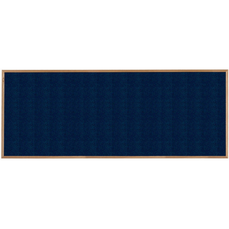 Wall Cork Bulletin Board, 48"  H x 120" W, Poppy Seed