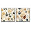 Stockport - Ensemble de 2 collages carrés floral et botanique-101861330-101861329