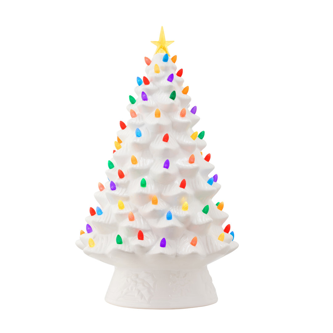 18" Nostalgic Ceramic Tree Mr. Christmas 