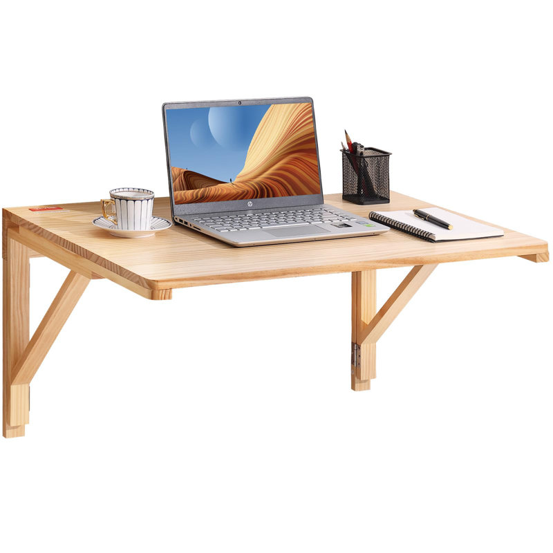 Wall Mounted Folding Table, Floating Desk For Dining