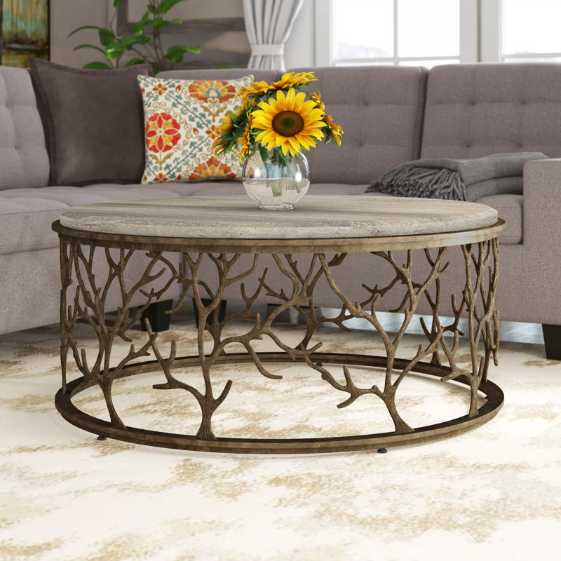 Branch Cocktail Table, 19" H x 42" L x 42" D