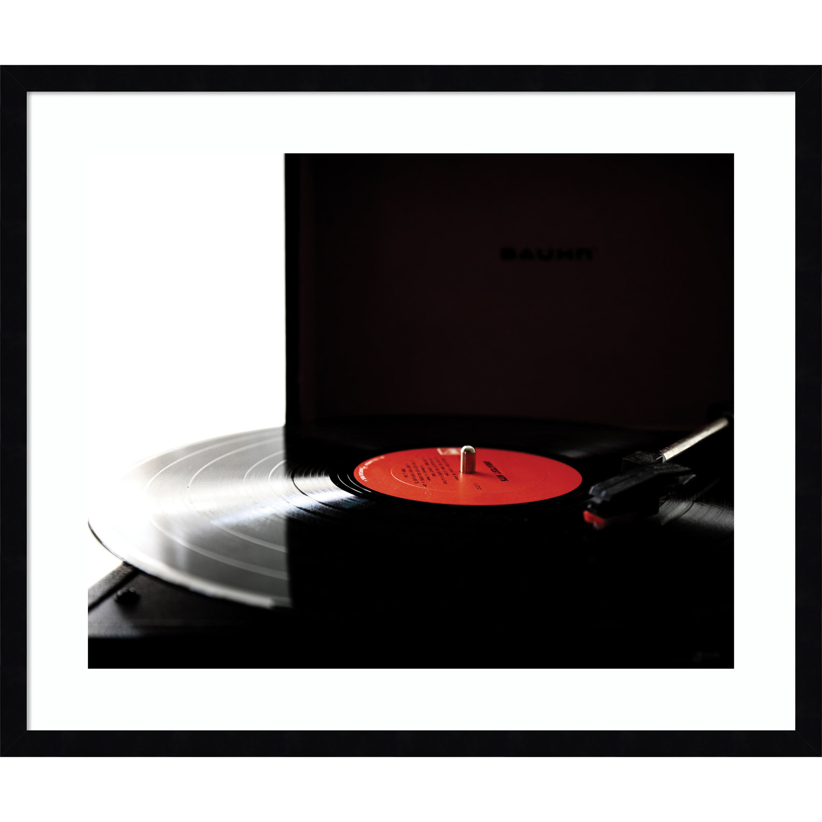 Spin Print by Alicia Abla, Black Framed, 21.25" H x 25.25" W x 0.8" D